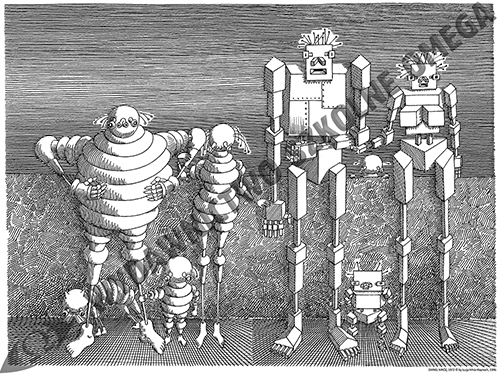 Grafika CY34 - Cyberiada