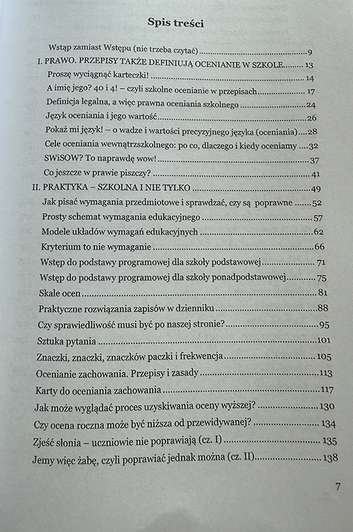 O!Cena w szkole. Nieodrobione lekcje Od przepisów do sztuki oceniania - obrazek 3